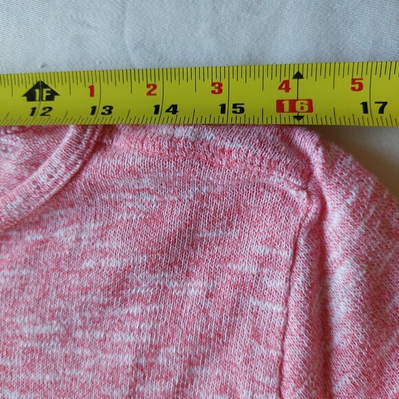 St Johns Bay Long Sleeve Tunic Top Women's XLarge Pink - Picture 4 of 9